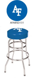 Air Force Falcons Double Rung Bar Stool