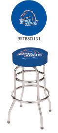 Boise State Broncos Double Rung Bar Stool