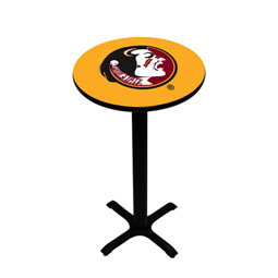 Florida State Seminoles Pedestal Pub Table, Style 2