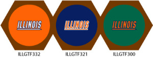 Illinois Fighting Illini Game Table Cloth