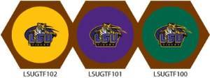 LSU Tigers Game Table Cloth