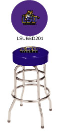 LSU Tigers Double Rung Bar Stool
