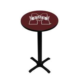 Mississippi State Bulldogs Pedestal Pub Table