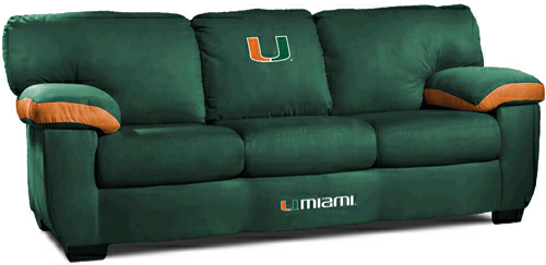 Miami Hurricanes Classic Sofa