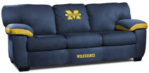 Michigan Wolverines Classic Sofa
