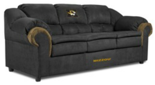 Missouri Tigers Pub Sofa