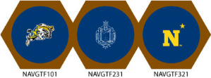Navy Midshipmen Game Table Cloth
