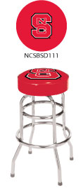 North Carolina State Wolfpack Double Rung Bar Stool