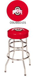 Ohio State Buckeyes Double Rung Bar Stool