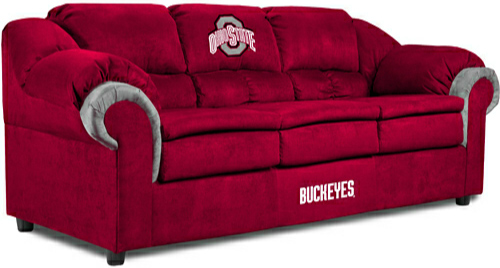 Ohio State Buckeyes Pub Sofa