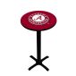 Alabama Crimson Tide Pedestal Pub Table, Style 1