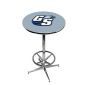 Georgia Southern Eagles Pub Table w/Chrome Foot Ring Base, Style 2
