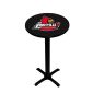 Louisville Cardinals Pedestal Pub Table, Style 2
