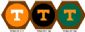 Tennessee Volunteers Game Table Cloth