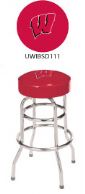 Wisconsin Badgers Double Rung Bar Stool