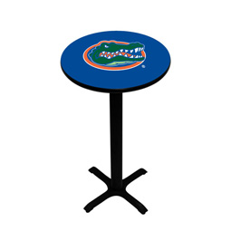 Florida Gators Pedestal Pub Table, Style 1