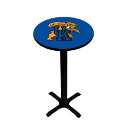 Kentucky Wildcats Pedestal Pub Table