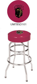 Montana Grizzlies Double Rung Bar Stool