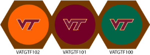 Virginia Tech Hokies Game Table Cloth