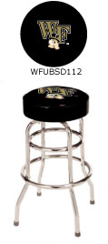 Wake Forest Demon Deacons Double Rung Bar Stool