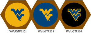 West Virginia Mountaineers Game Table Cloth